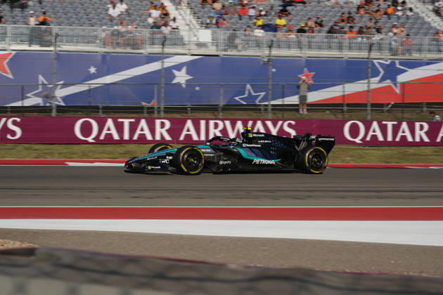 Formula 1 MSC Cruises United States Grand Prix 2026 Italian driver Andrea Kimi Antonelli Mercedes-AMG Petronas Formula One Team in action during first practice ahead of the formula 1 msc cruises united states grand prix 2026 at the Circuit of the Americas in Austtin, united states October 23 2026. Austin United States  Copyright: xMatrixxImagesx xHasanxBraticx