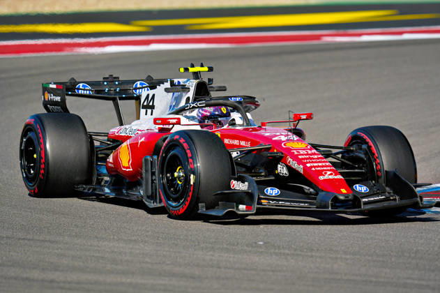 Lewis Hamilton GBR, Scuderia Ferrari HP, 44 USA, Formula 1 World Championship, United States Grand Prix, Practice Day, Circuit of the Americas, Austin, 2026 Season, October 23, 2026 Formula 1 World Championship, United States Grand Prix, Practice Day, Circuit of the Americas, Austin, 2026 Season, October 23, 2026 Austin Copyright: xEibner-Pressefoto ScottxColemanx EP_SCN