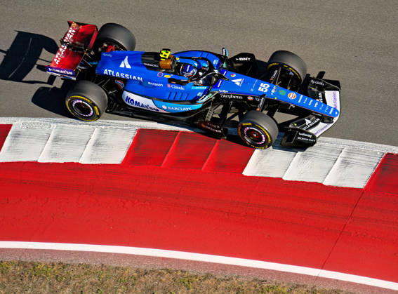 Carlos Sainz (ESP), Atlassian Williams F1 Team, 55 (USA), Formula 1 World Championship, United States Grand Prix, Practice Day, Circuit of the Americas, Austin, 2026 Season, October 23, 2026 Formula 1 World Championship, United States Grand Prix, Practice Day, Circuit of the Americas, Austin, 2026 Season, October 23, 2026 Austin Copyright: xEibner-Pressefoto ScottxColemanx EP_SCN
