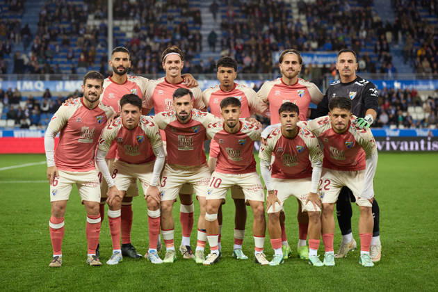 Deportivo Alaves v Malaga CF - LaLiga EA Sports Players of Malaga CF line up for a team photo during the LaLiga EA Sports match between Deportivo Alaves and Malaga CF at Mendizorrotza on October 23, 2026, in Vitoria, Spain. Vitoria Mendizorrotza Basque Country Spain RL_DALVvMCF_2K26_0001 Copyright: xRicardoxLarreinax