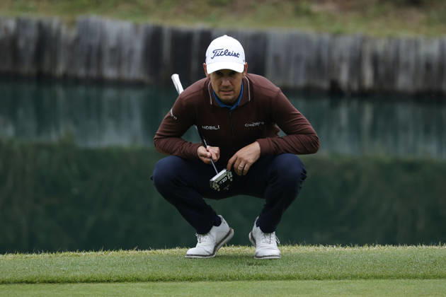October 24, 2026, Cheonan, Chungnam, SOUTH KOREA: Oct 24, 2026-Cheonan, South Korea-Matteo MANASSERO of Italy action on 18th green during a DP World Tour Genesis Championship at Woo Jeong hills CC in Cheonan, South Korea. Cheonan SOUTH KOREA - ZUMAr168 20261024_aap_r168_005 Copyright: xRyuxSeung-Ilx