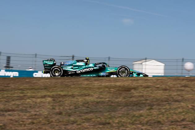 October 24, 2026, Italy: Fernando Alonso from Spain, driving the (14) Aston Martin Aramco F1 Team AMR26 Honda during United States Grand Prix - Austin - Friday - Free Practice 2 at Circuit of the Americas (COTA) in Austin. Italy - ZUMAm313 20261024_zsp_m313_006 Copyright: xAlessioxMorgesex