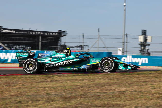 October 24, 2026, Italy: Fernando Alonso from Spain, driving the (14) Aston Martin Aramco F1 Team AMR26 Honda during United States Grand Prix - Austin - Friday - Free Practice 2 at Circuit of the Americas (COTA) in Austin. Italy Sports - October 24, 2026 - ZUMAm313 20261024_zsp_m313_029 Copyright: xAlessioxMorgesex