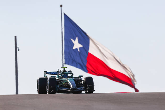 October 24, 2026, Italy: Fernando Alonso from Spain, driving the (14) Aston Martin Aramco F1 Team AMR26 Honda during United States Grand Prix - Austin - Friday - Free Practice 2 at Circuit of the Americas (COTA) in Austin. Italy - ZUMAm313 20261024_zsp_m313_051 Copyright: xAlessioxMorgesex