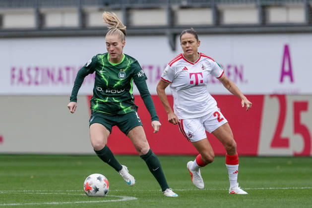 Football, Women's, 1st Bundesliga, VfL Wolfsburg v 1. FC Köln