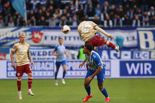 Football, 2nd Bundesliga, 1. FC Magdeburg v Karlsruher SC