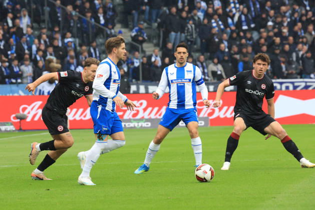 Football, 2nd Bundesliga, Hertha BSC v Arminia Bielefeld