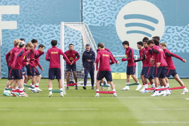 Football, Spain, FC Barcelona, Training