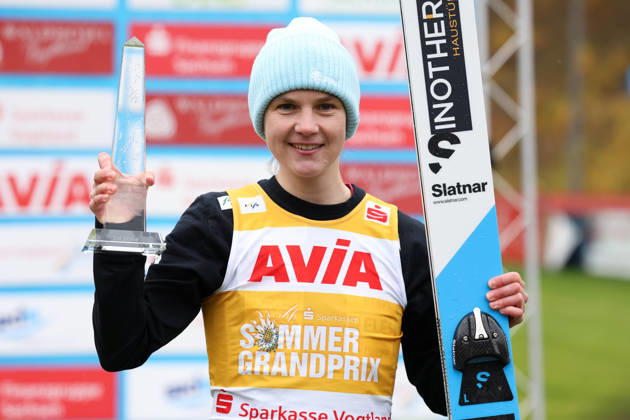 October 24, 2026, Ski Jumping, Women, FIS Summer Grand Prix, 2026 Season, Individual Final: Ema Klinec (SLO), Klingenthal Vogtland Arena, Saxony, Germany