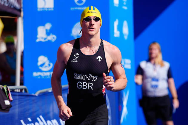 2026 Europe Triathlon Cup Alanya ANTALYA, TURKEY - OCTOBER 24: Jack Stanton-Stock of Great Britain makes his way to the start prior to the elite men race of 2026 Europe Triathlon Cup Alanya on October 24, 2026 in Antalya, Turkey. Antalya Turkey Copyright: xFikretxOzgur PSxImagesxFikretxOzgur PSxImagesx