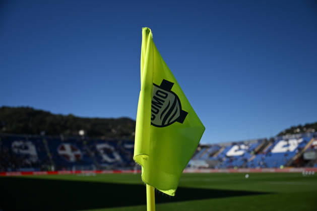 Flagh of Giuseppe Sinigaglia stadium before the Serie A soccer match between Como Calcio and Sassuolo FC at the Giuseppe Sinigaglia stadium in Como, north Italy - October 24, 2026 - Soccer.  Copyright: xTizianoxBallabio LaPressex