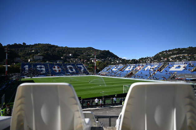 General view of Giuseppe Sinigaglia stadium before the Serie A soccer match between Como Calcio and Sassuolo FC at the Giuseppe Sinigaglia stadium in Como, north Italy - October 24, 2026 - Soccer.  Copyright: xTizianoxBallabio LaPressex