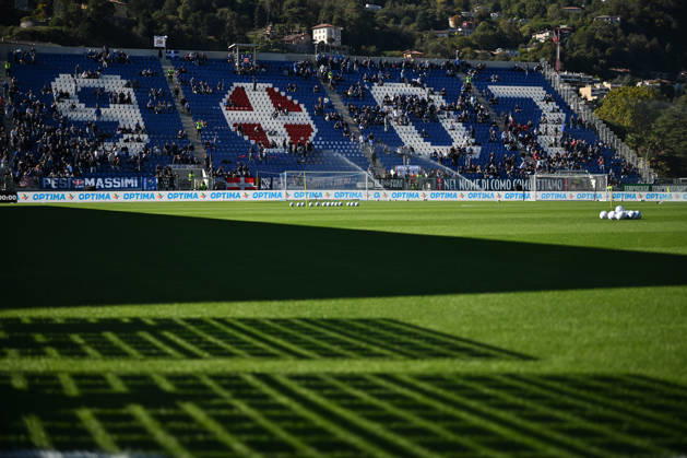 General view of Giuseppe Sinigaglia stadium before the Serie A soccer match between Como Calcio and Sassuolo FC at the Giuseppe Sinigaglia stadium in Como, north Italy - October 24, 2026 - Soccer.  Copyright: xTizianoxBallabio LaPressex