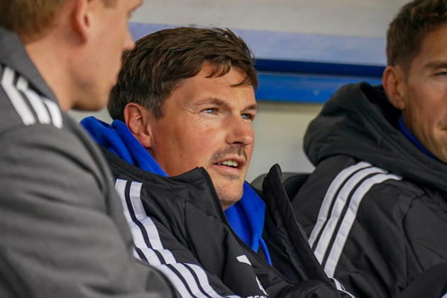 German Soccer Bundesliga 2026–2027, Matchday 7: SC Paderborn vs. Hamburger SV at Home Deluxe Arena in Paderborn; Merlin Polzin, Coach; Hamburger SV: Facial Expressions, Emotions Copyright: xJOERANxSTEINSIEKx
