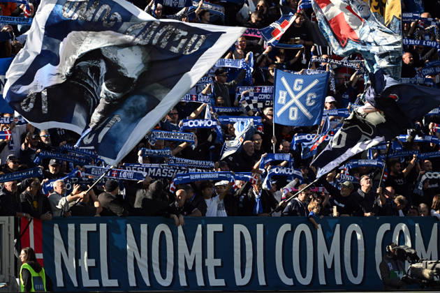 Db Como 24 10 2026 - campionato di calcio serie A Como-Sassuolo foto Daniele Buffa Image nella foto: tifosi Como 