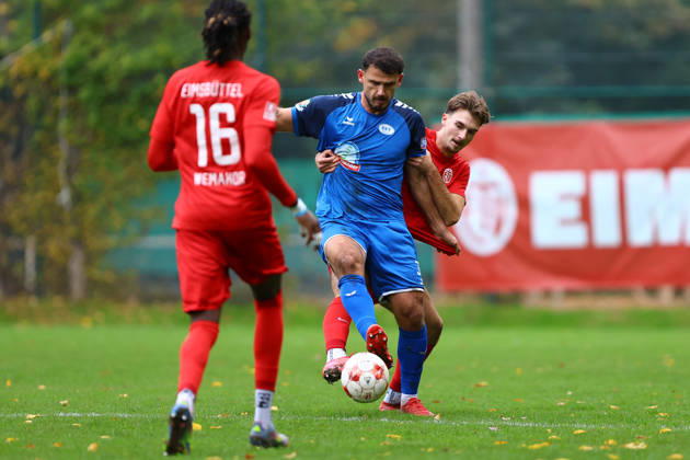 3 Albin Nishori Eimsbütteler TV, 37 Haris Hyseni SSV Jeddeloh II Men s Soccer I Regionalliga Nord I 2026–2027 Season I Matchday 15 I Eimsbütteler TV vs. SSV Jeddeloh II I October 24, 2026 I Sportpark Hinschenfelde
