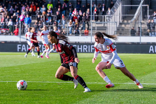 Football, Women's, 1st Bundesliga, VfB Stuttgart v Eintracht Frankfurt