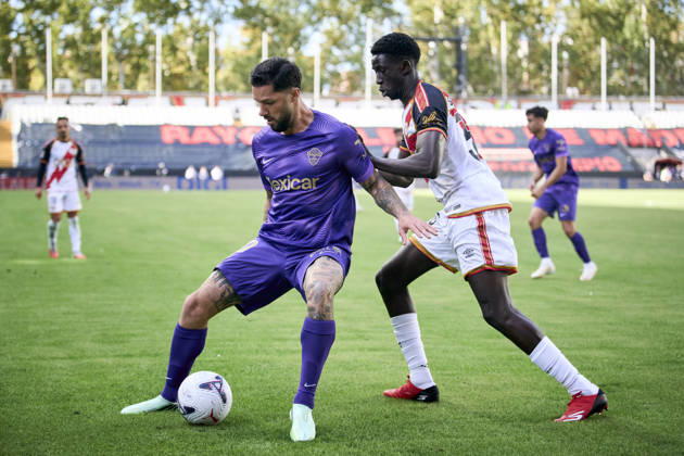 October 24, 2026, Madrid, Madrid, Spain: Tete Morente of Elche CF and Gnangoro Bouare of Rayo Vallecano in action during the Spanish League, LaLiga EA Sports, football match played between Rayo Vallecano and Elche CF at Vallecas stadium on October 24, 2026, in Madrid, Spain. Rayo Vallecano V Elche CF - LaLiga EA Sports  - ZUMAa181 20261024_zaa_a181_159 Copyright: xAngelxPerezxMecax