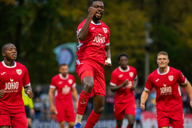 Football, RL North-East, Greifswalder FC v FC Rot-Weiß Erfurt