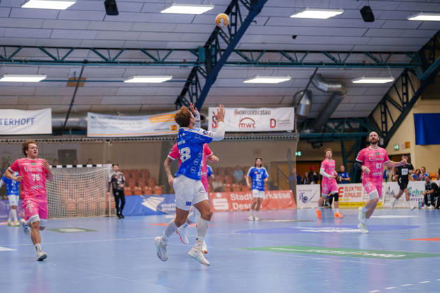 Handball, 2nd Bundesliga, Dessau-Roßlauer HV v SC DHfK Leipzig