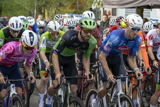 2026-10-24 - HG CROSS HEERDERSTRAND HEERDE, NETHERLANDS - OCTOBER 24: Niels VANDEPUTTE (BEL), Joris Nieuwenhuis (NED), Mees Hendrikx (NED) during the HG CROSS HEERDERSTRAND at the Heerderstrand on October 24, 2026 in Heerde, Netherlands Heerde Heerderstrand Netherlands Content not available for redistribution in The Netherlands directly or indirectly through any third parties. Copyright: xEdwinxBlaauwbroekx