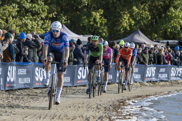 2026-10-24 - HG CROSS HEERDERSTRAND HEERDE, NETHERLANDS - OCTOBER 24: Niels VANDEPUTTE (BEL), Joris Nieuwenhuis (NED) during the HG CROSS HEERDERSTRAND at the Heerderstrand on October 24, 2026 in Heerde, Netherlands Heerde Heerderstrand Netherlands Content not available for redistribution in The Netherlands directly or indirectly through any third parties. Copyright: xEdwinxBlaauwbroekx