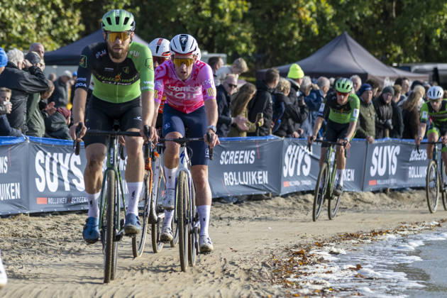 2026-10-24 - HG CROSS HEERDERSTRAND HEERDE, NETHERLANDS - OCTOBER 24: Joris Nieuwenhuis (NED), Mees Hendrikx (NED) during the HG CROSS HEERDERSTRAND at the Heerderstrand on October 24, 2026 in Heerde, Netherlands Heerde Heerderstrand Netherlands Content not available for redistribution in The Netherlands directly or indirectly through any third parties. Copyright: xEdwinxBlaauwbroekx
