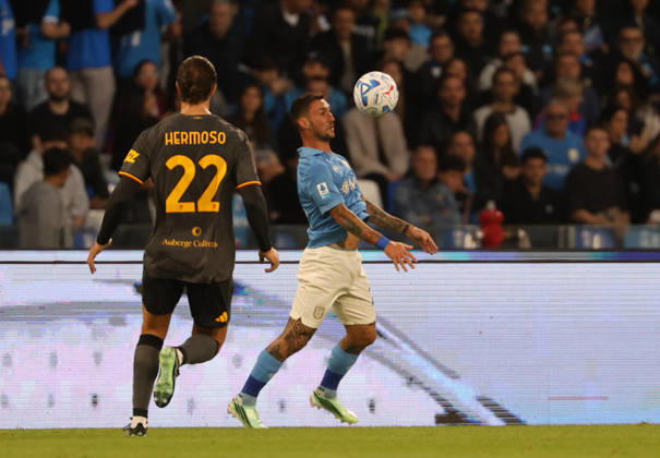 October 24, 2026, Napoli, Campania, ITALIA: Matteo Politano OF SSC Napoli during the football match on 24 10 2026Ã¢â‚¬part of the 2026 27 Italian Serie A championshipÃ¢â‚¬held in Naples at the Stadio Diego Armando Maradona between SSC Napoli and AS Roma Napoli ITALIA - ZUMAs236 20261024_aap_s236_062 Copyright: xFabioxSassox