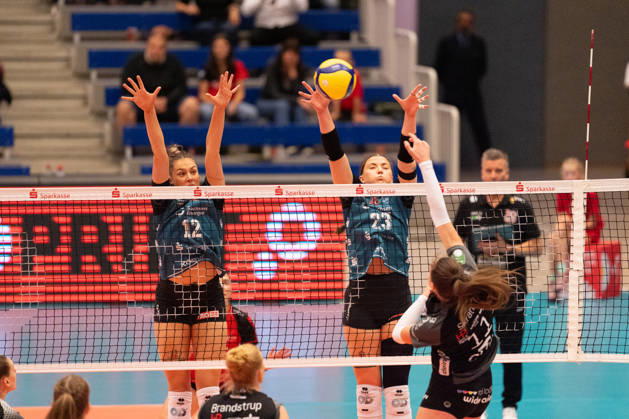 Volleyball, VBL, Frauen, Dresdner SC - Blaubären TSV Flacht