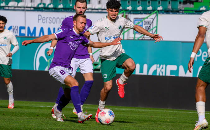 Football, Bavarian Regional League, SpVgg Fürth II v TSV Schwaben Augsburg