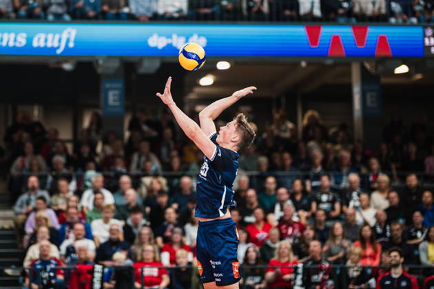 VBL SVG Lüneburg vs. SV Warnemünde, October 24, 2026, Santeri Välimaa 12, SVG Lüneburg Volleyball, Bundesliga, Matchday 2, SVG Lüneburg vs. SV Warnemünde on October 24, 2026, at the LKH Arena, Lüneburg Copyright: xBEAUTIFULxSPORTS Tonhäuserx