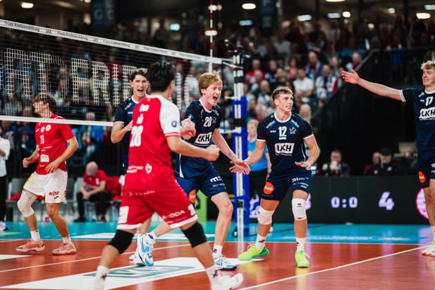 Volleyball, VBL, SVG Lüneburg - SV Warnemünde