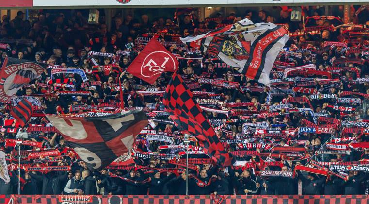 Football, 2nd Bundesliga, 1. FC Nuremberg v 1. FC Kaiserslautern
