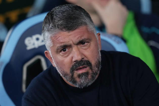 Lazio’s head coach Gennaro Gattuso during the Serie A EniLive soccer match between Lazio and Parma at the Rome s Olympic stadium, Italy - Saturday October 23, 2026 - Soccer ( Photo by Alfredo Falcone LaPresse )  Copyright: xAlfredoxFalcone LaPressex