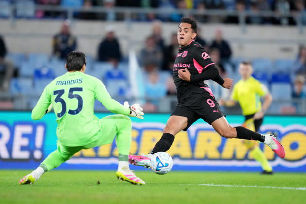 Parma s David Romero during the Serie A EniLive soccer match between Lazio and Parma at the Rome s Olympic stadium, Italy - Saturday October 23, 2026 - Soccer ( Photo by Alfredo Falcone LaPresse )  Copyright: xAlfredoxFalcone LaPressex
