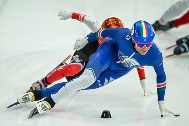 2026-10-24 World Tour 1 VANCOUVER, CAN - OCTOBER 24: Luca Spechenhauser of Italy during World Tour 1 at Pacific Coliseum on October 24, 2026 in Vancouver, Can. Vancouver Pacific Coliseum Can Content not available for redistribution in The Netherlands directly or indirectly through any third parties. Copyright: xDavidxKirouacx