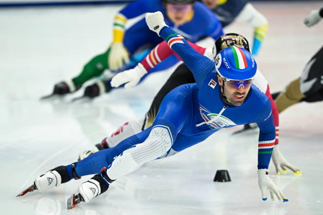 2026-10-24 World Tour 1 VANCOUVER, CAN - OCTOBER 24: Mattia Antonioli of Italy during World Tour 1 at Pacific Coliseum on October 24, 2026 in Vancouver, Can. Vancouver Pacific Coliseum Can Content not available for redistribution in The Netherlands directly or indirectly through any third parties. Copyright: xDavidxKirouacx