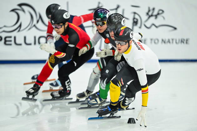 2026-10-24 World Tour 1 VANCOUVER, CAN - OCTOBER 24: Kun Li of China, Assen Gyurov of Bulgaria, Peter Jaszapati of Hungary and Warre Noiron of Belgium during World Tour 1 at Pacific Coliseum on October 24, 2026 in Vancouver, Can. Vancouver Pacific Coliseum Can Content not available for redistribution in The Netherlands directly or indirectly through any third parties. Copyright: xDavidxKirouacx