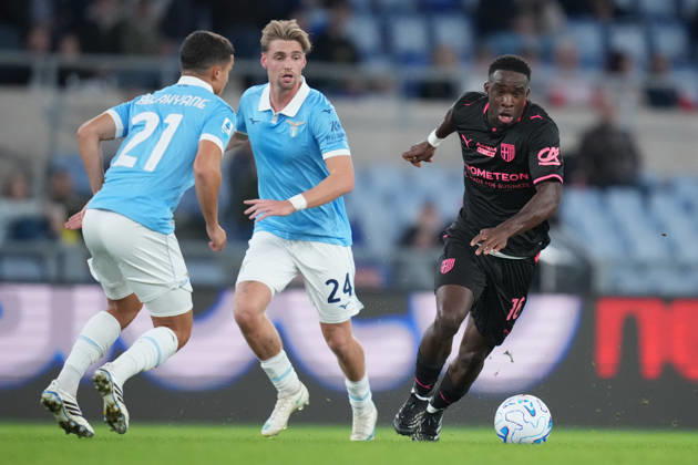Parma’s Mandela Keita during the Serie A EniLive soccer match between Lazio and Parma at the Rome s Olympic stadium, Italy - Saturday October 23, 2026 - Soccer ( Photo by Alfredo Falcone LaPresse )  Copyright: xAlfredoxFalcone LaPressex