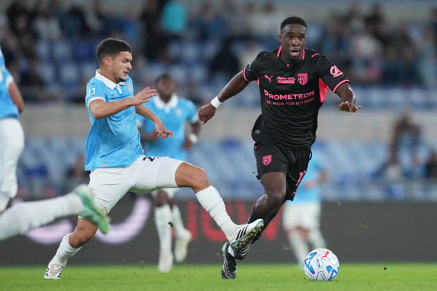 Parma’s Mandela Keita during the Serie A EniLive soccer match between Lazio and Parma at the Rome s Olympic stadium, Italy - Saturday October 23, 2026 - Soccer ( Photo by Alfredo Falcone LaPresse )  Copyright: xAlfredoxFalcone LaPressex