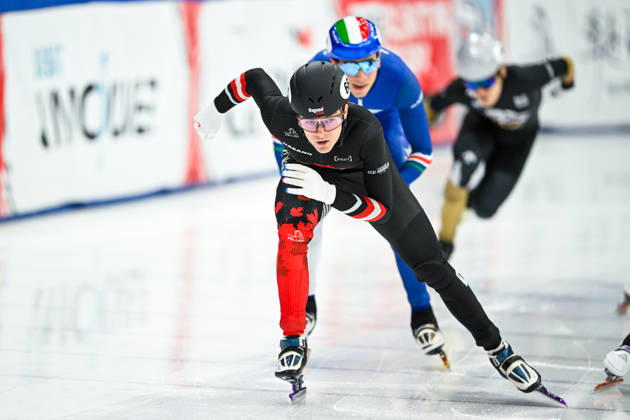 2026-10-24 World Tour 1 VANCOUVER, CAN - OCTOBER 24: Mathieu Pelletier of Canada during World Tour 1 at Pacific Coliseum on October 24, 2026 in Vancouver, Can. Vancouver Pacific Coliseum Can Content not available for redistribution in The Netherlands directly or indirectly through any third parties. Copyright: xDavidxKirouacx