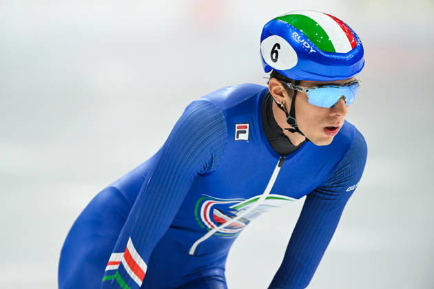 2026-10-24 World Tour 1 VANCOUVER, CAN - OCTOBER 24: Thomas Nadalini of Italy during World Tour 1 at Pacific Coliseum on October 24, 2026 in Vancouver, Can. Vancouver Pacific Coliseum Can Content not available for redistribution in The Netherlands directly or indirectly through any third parties. Copyright: xDavidxKirouacx