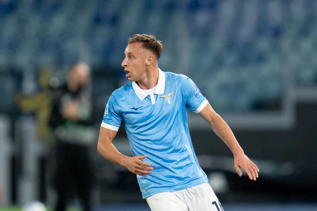 SS Lazio v Parma Calcio 1913 - Serie A Enilive Davide Frattesi of SS Lazio looks on during the Serie A Enilive match between SS Lazio and Parma Calcio 1913 at Olympic Stadium on October 24, 2026 in Rome, Italy. Rome Olympic Stadium Lazio Italy Copyright: xGiuseppexMaffiax 261024_SerieA_Lazio-Parma_GM_07084