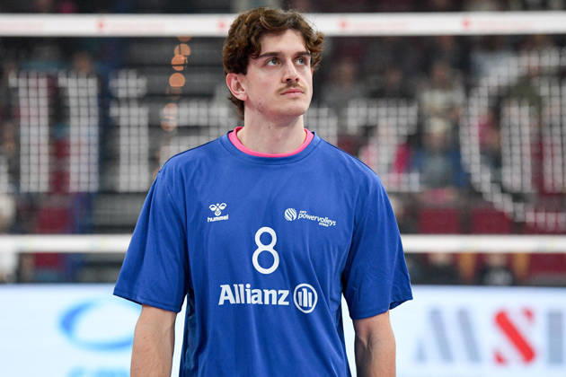 Volleyball, VBL, Powervolleys Düren v TSV Haching Munich