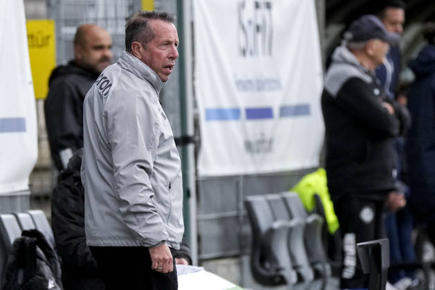 Markus Kauczinski, Coach, Head Coach, SVS, Still Image, Photo, Action, October 24, 2026, Sandhausen, Germany, Soccer, Regionalliga Südwest, SV Sandhausen vs. VfR Aalen xozx