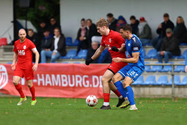 9 Alexander Leon Georgiadi Eimsbütteler TV, 28 Niklas von Aschwege SSV Jeddeloh II Men s Soccer I Regionalliga Nord I 2026–2027 Season I Matchday 15 I Eimsbütteler TV vs. SSV Jeddeloh II I October 24, 2026 I Sportpark Hinschenfelde