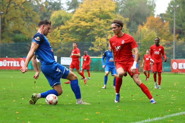 11 Toralf Hense Eimsbütteler TV, 28 Niklas von Aschwege SSV Jeddeloh II Men s Soccer I Regionalliga Nord I 2026–2027 Season I Matchday 15 I Eimsbütteler TV vs. SSV Jeddeloh II I October 24, 2026 I Sportpark Hinschenfelde