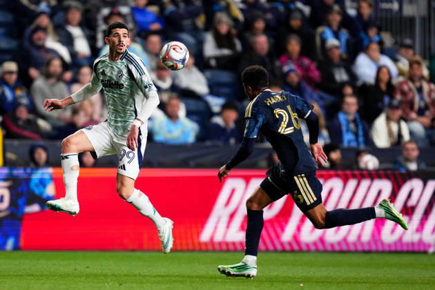 MLS, Fussball Herren, USA 2026: Union Vs Revolution OCT 24 October 24, 2026: New England Revolution Foward Dor Turgeman (99) controls the ball during the first half of an MLS match against the Philadelphia Union at Subaru Park in Chester, Pennsylvania. Kyle Rodden CSM (Credit Image: Â Kyle Rodden Cal Media) Chester Pennsylvania United States of America EDITORIAL USE ONLY Copyright: xx ZUMA-20261024_zma_c04_239.jpg KylexRoddenx csmphotothree538094