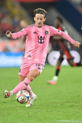 October 24, 2026, Harrison, New Jersey, United States of America: Harrison, New Jersey United States of America. 24 Oct, 2026. Inter Miami CF midfielder MATIAS GALARZA (80) in action at Sports Illustrated Stadium New York Red Bulls defeat Inter Miami CF 2 to 0. Credit: , Jr. Zuma Press MLS, Fussball Herren, USA 2026: New York Red Bulls 2:0 Inter Miami CF  - ZUMAa301 20261024_aaf_a301_033 Copyright: xBrooksxVonxArxx