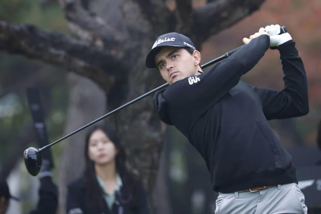 October 25, 2026, Cheonan, Chungnam, SOUTH KOREA: Oct 25, 2026-Cheonan, South Korea-Daniel RODRIGUES of Portugal action on 1th Tee during a DP World Tour Genesis Championship Final Round at Woo Jeong Hills CC in Cheonan, South Korea. DP Tour Genesis Championship Final Round  - ZUMAr168 20261025_aap_r168_016 Copyright: xRyuxSeung-Ilx